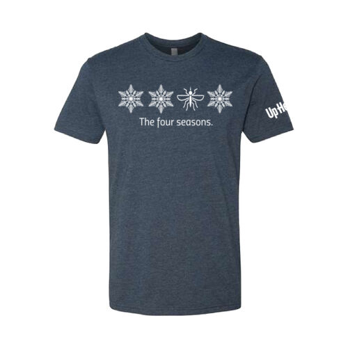 Next Level Men's Four Seasons Printed T-Shirt Thumbnail