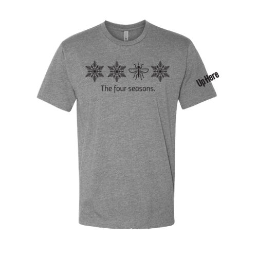 Next Level Men's Four Seasons Printed T-Shirt Thumbnail